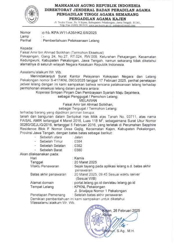 pemberitahuan Tmm 001